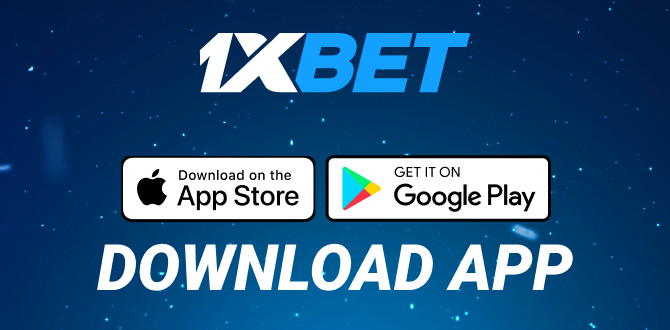 Betting on sports in 1xBet application – football, cricket, kabaddi
